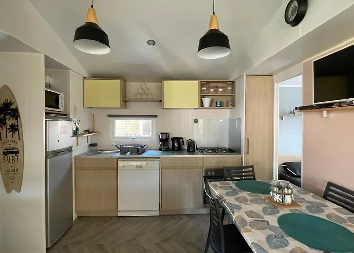 Mobilhome Trigano Samba 3 Bedrooms Ba233 - La Palmyre Bonne Anse *